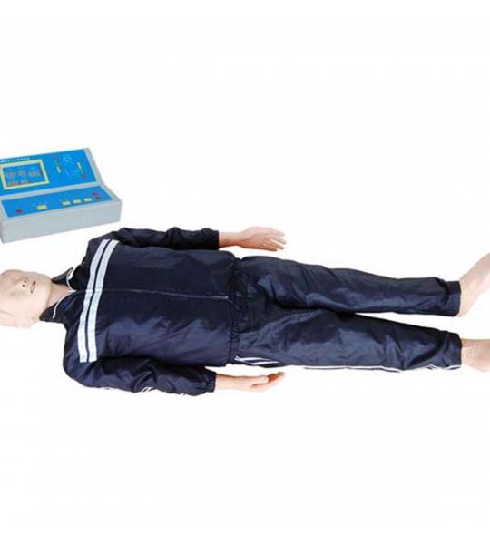 Whole Body Basic CPR Manikin with Monitor and Printer (Male)